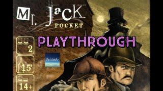 Mr. Jack Pocket Board Game | Playthrough