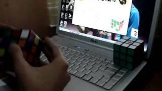 Rubik's Cube in 14.80 Mahdi Ghannad.wmv