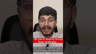 Get jobs in Banks through these certificates! #banking #finance #job #canada #csc #ific #ifc #shorts