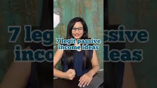 7 legit passive income ideas