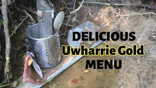 Delicious Uwharrie Gold Menu