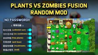 PVZ RANDOM MOD MENU FUSION!! - Plants VS Zombies Random Mod 2024