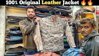 Leather Jackets At WHOLESALE price | Leather Jackets | Kanpur Leather Market | TMV Vlogs