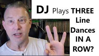 Wedding DJ Plays THREE Line Dances In A Row?