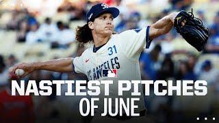 Nastiest pitches of June 2024! (Feat. Tarik Skubal, Justin Verlander, Seth Lugo and more!)