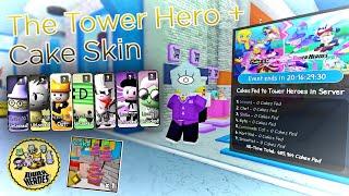 Make a Cake How To Get The Tower Hero Badge + Cake Skin in Tower Heroes