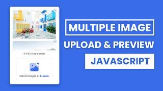 Preview Multiple Images Before Upload Using JavaScript | Multiple Image Preview in jQuery