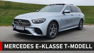 Der neue E-Kombi! 2021 Mercedes-Benz E-Klasse T-Modell 300de - Review, Fahrbericht, Test