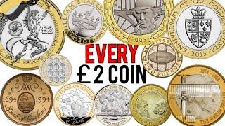 EVERY Commemorative £2 Coin released + NIFC Coins