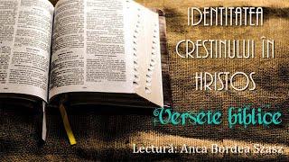 Identitatea creștinului în Hristos - versete din Biblie