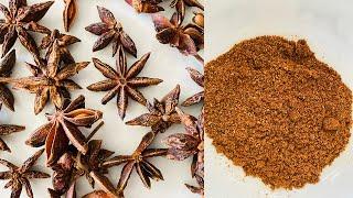 How To Make Star Anise Powder