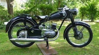 DKW RT125 2H Anlassen Beschreibung