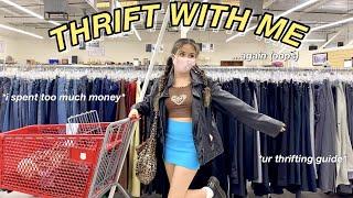 THRIFT WITH ME! *how to thrift like a pro*