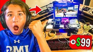 I Reacted To My Viewers CHEAPEST Gaming Setups! (TERRIBLE)