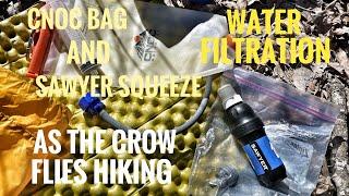 Water Filtration With The Sawyer Squeeze and the CNOC Bag