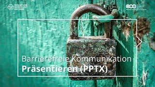 Barrierefreie Präsentationen (Barrierefreie Kommunikation) (SoSe 2023)