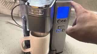 How to Fix EEO Error on Cuisinart Premium Single Serve Coffee Maker