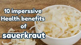 Top 10 Impressive Health Benefits of Sauerkraut | Health Tips | Sky world