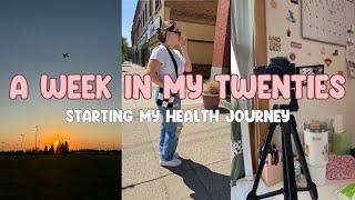 A Week In My Twenties Starting My Health Journey & Running At Least A Mile A Day