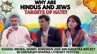 Why are Hindus and Jews targets of hate?Hinduism and Judaism-Kushal Mehra,Daniel Bordman,Ami Ganatra