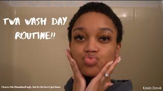 My TWA Wash Day Routine