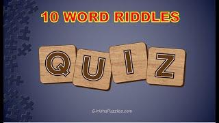 10 Guess The Word Riddles (English Teachers Can't Solve Them All)