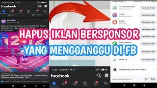 Cara Menghilangkan Iklan Di Facebook || Cara Menghapus Iklan Di FB