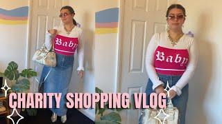 COME THRIFT WITH ME VLOG AND HAUL | UK Charity Shopping Haul