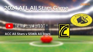 2024 Football ACC All Stars v School Sport WA All Stars