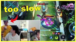 Renejay reacts to Wise 4 Blades combo on Ling