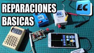  REPARACIONES BASICAS DE ELECTRONICA CON HERRAMIENTAS CASERAS