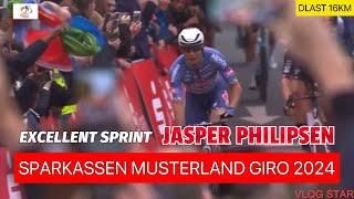 SPARKASSEN MUSTERLAND GIRO 2024 ll EXCELLENT SPINT BY JASPER PHILIPSEN