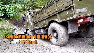 Awesome Soviet Military Old Truck Legendary | Trucks GAZ 66, MAN KAT, KRAZ