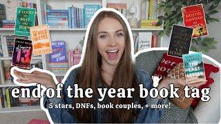 end of the year book tag 