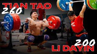 Li Dayin and Tian Tao Go Heavy With Team China!