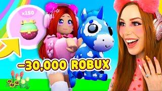 I SPENT 30,000 ROBUX on 150 PETS in OVERLOOK BAY 2! Roblox NEW PET GAMES!