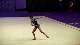 KRASNOBAEVA Elvira (BUL) - 2023 Rhythmic Junior Worlds Qualifications CL Individual