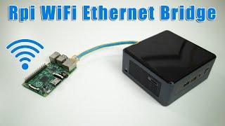 DIY Raspberry Pi Wifi Ethernet Bridge