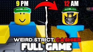 Weird Strict Cashier - (Full Walkthrough) - Roblox