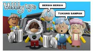 Aku Dan Adiku Jadi Tukang Sampah Bareng Bo Dan Caca Di Wobbly Life @bangboygamingYT @Shasyaalala