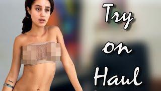[4K] Transparent Clothes and Lingerie Try-on Haul with Jenny | Sheer Clothes | Lingerine haul