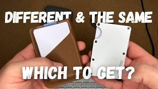 Ridge Wallet vs Bellroy Card Sleeve (Is Leather or Metal Better?)