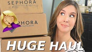 HUGE Sephora Sale Haul 2020 | I TOTALLY went overboard! 