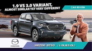 2022 Mazda BT-50 Review | Comparison 1.9 VS 3.0 Variant