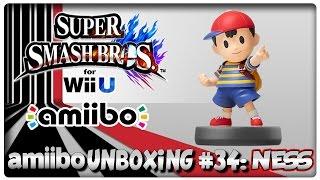 Amiibo Unboxing #34: Ness + Super Smash Bros. U Features