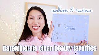 bareMinerals clean beauty favorites | holiday gift sets unboxing | Chris Han