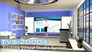 Easy and Pro Use Virtual Studio for Online Course and Presentation | Datavideo TVS-2000A