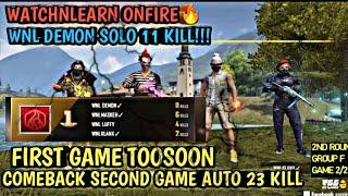 WNL DEMON COMEBACK AUTO 23 KILL || TOURNAMENT IDOLA GAMING S2 || FREE FIRE MALAYSIA