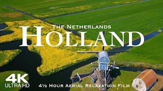 [4K] HOLLAND 2024  Drone Aerial 4K | Cinematic Aerial of the Netherlands Ultra HD Nederland