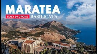 MARATEA, Monte San Biagio, Basilicata, Italy, Christ the Redeemer | 4K drone footage